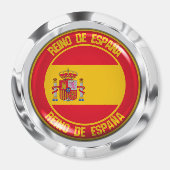Spanje Round Emblem Magneet (Voorkant)