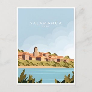 Spanje Salamanca House of Shells kathedraal Briefkaart