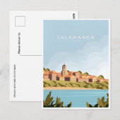  Spanje Salamanca House of Shells kathedraal Briefkaart (Voorkant / Achterkant)