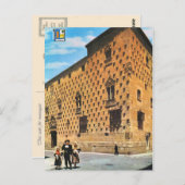  Spanje, Salamanca, Huis van de schelpen Briefkaart (Voorkant / Achterkant)