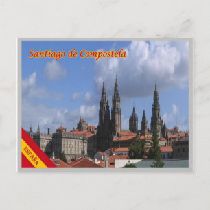 Spanje - Santiago de Compostela - Briefkaart