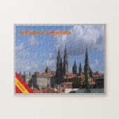 Spanje - Santiago de Compostela - Legpuzzel (Horizontaal)