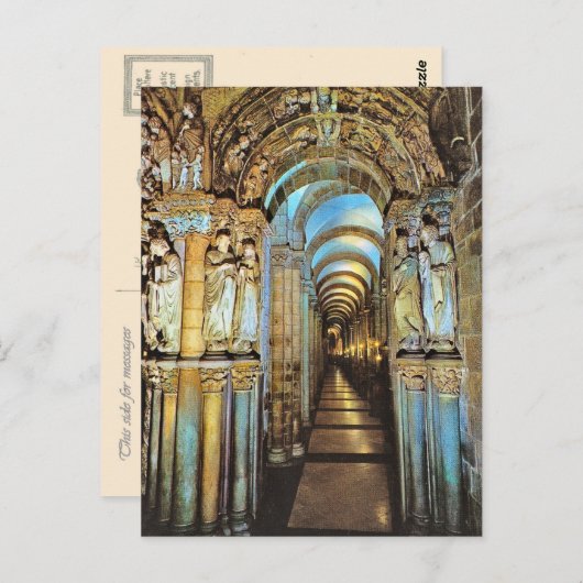  Spanje, Santiago de compostella Briefkaart (Voorkant / Achterkant)