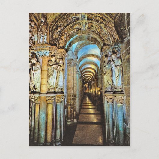  Spanje, Santiago de compostella Briefkaart (Voorkant)