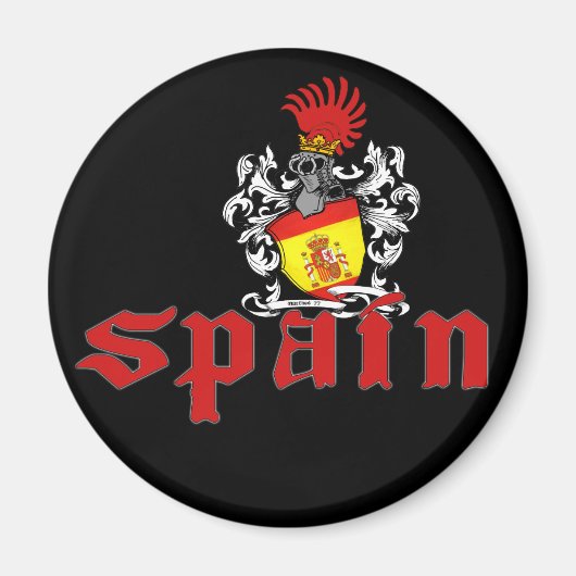 Spanje schild magneet (Voorkant)