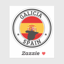 Spanje Seal Sticker Ronde Vlag voor Laptop Boek..