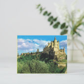  Spanje,   Segovia El Alchzar Briefkaart (Staand voorkant)