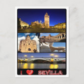 Spanje - Sevilla - I Love - Briefkaart (Voorkant)