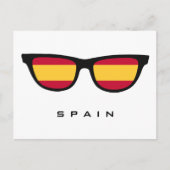 Spanje Shades aangepaste tekst & kleur briefkaart (Voorkant)