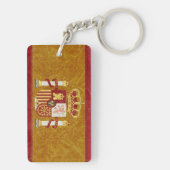 Spanje Sleutelhanger Souvenir (achterkant)