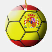 Spanje Soccer Ornament (Voorkant)