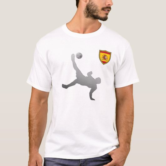 Spanje Soccer T-Shirt (Voorkant)