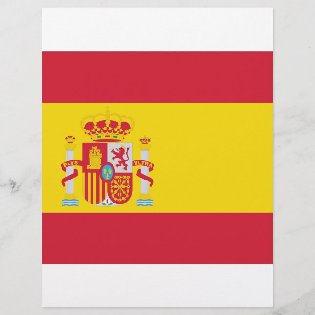 Spanje / Spaanse vlag (Voorkant)