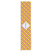 Spanje Spaanse vlag betegeld gepersonaliseerd Korte Tafelloper (Voorkant)