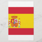 Spanje / Spaanse vlag Briefpapier (Voorkant)