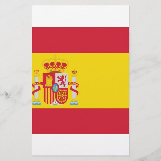 Spanje / Spaanse vlag Briefpapier (Voorkant)