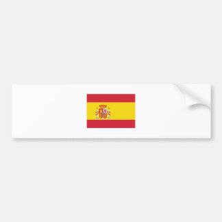 Spanje / Spaanse vlag Bumpersticker