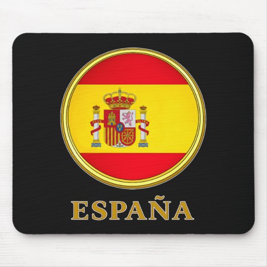 Spanje - Spaanse Vlag Muismat (Voorkant)