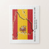 SPANJE | Spanje | Gezegende natie | SPAANSE VLAG Legpuzzel (Verticaal)