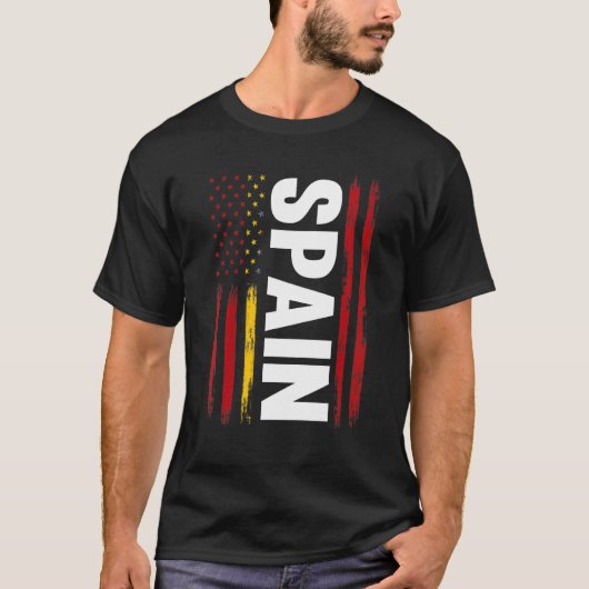 Spanje Spanje Spanje Spanje T-shirt (Voorkant)