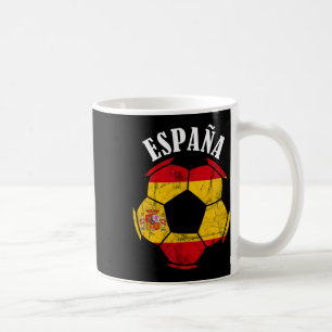 Spanje Spanje Vlag Spanje Voetbalspeler Spaanse Tr Koffiemok