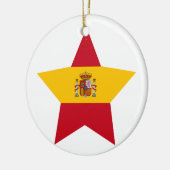 Spanje Star Keramisch Ornament (Links)