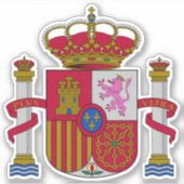 Spanje Sticker (Voorkant)