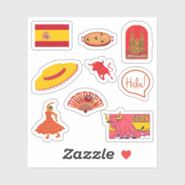 Spanje Stickers