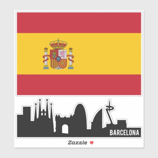 SPANJE STICKERS (Vel)