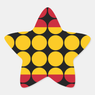 Spanje Stijlvolle Girly Chic : Polka Dot Spaanse v Ster Sticker