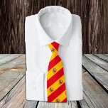 Spanje Stropdas, mode Spaanse vlag, bedrijf Stropdas<br><div class="desc">Stropdas: Patriottische Spaanse vlag mode en het Spaanse businessdesign - hou van mijn land,  kantoor,  reizen,  nationale patriotten/sportfans</div>