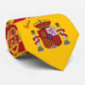 Spanje Stropdas, strepen, zakelijke mode, Spaanse Stropdas (Opgerold)