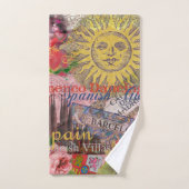 Spanje Sunshine Spaanse Reiskunst Bad Handdoek (Handdoek)