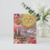 Spanje Sunshine Spaanse Reiskunst Briefkaart (Staand voorkant)