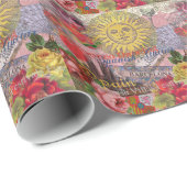 Spanje Sunshine Spaanse Reiskunst Cadeaupapier (Rol Hoek)