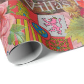 Spanje Sunshine Spaanse Reiskunst Cadeaupapier (Rol Hoek)