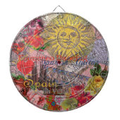Spanje Sunshine Spaanse Reiskunst Dartbord (Voorkant)
