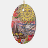 Spanje Sunshine Spaanse Reiskunst Keramisch Ornament (Links)