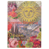 Spanje Sunshine Spaanse Reiskunst Klembord (Achterkant)