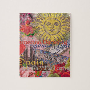 Spanje Sunshine Spaanse Reiskunst Legpuzzel
