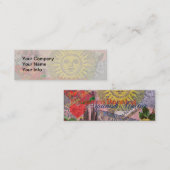 Spanje Sunshine Spaanse Reiskunst Mini Visitekaartje (Voorkant / Achterkant)