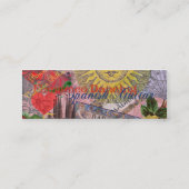 Spanje Sunshine Spaanse Reiskunst Mini Visitekaartje (Achterkant)