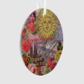 Spanje Sunshine Spaanse Reiskunst Ornament (voorkant)