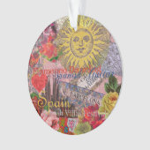 Spanje Sunshine Spaanse Reiskunst Ornament (voorkant)
