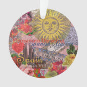 Spanje Sunshine Spaanse Reiskunst Ornament (voorkant)