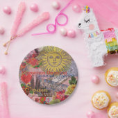 Spanje Sunshine Spaanse Reiskunst Papieren Bordje (Feest)