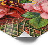 Spanje Sunshine Spaanse Reiskunst Poster (Hoek)