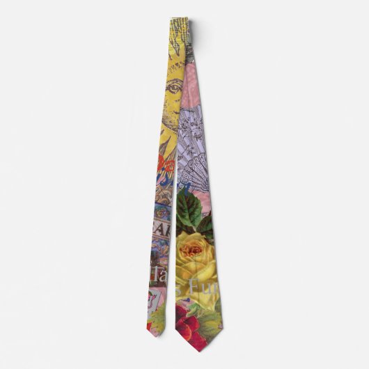 Spanje Sunshine Spaanse Reiskunst Stropdas (Achterkant)