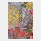 Spanje Sunshine Spaanse Reiskunst Theedoek (Verticaal)