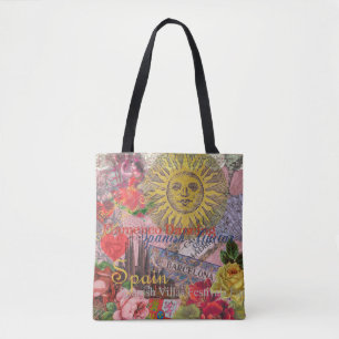 Spanje Sunshine Spaanse Reiskunst Tote Bag